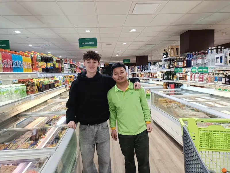 Erasmus + kerustum malte magasin alimentaire